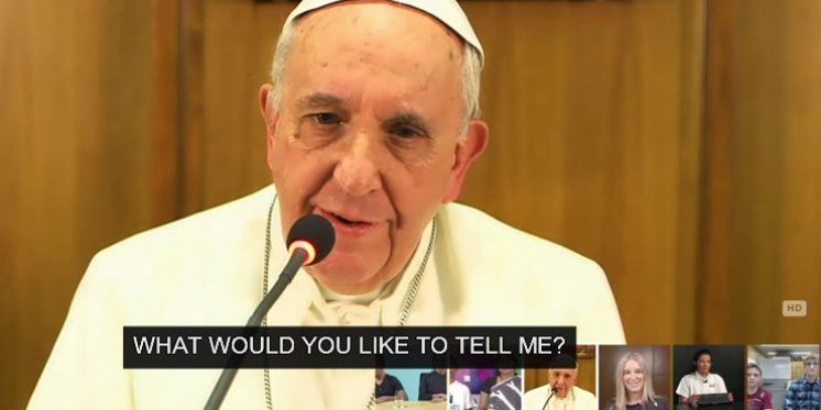 Papa Franjo preko videa razgovarao s mladima s invaliditetom