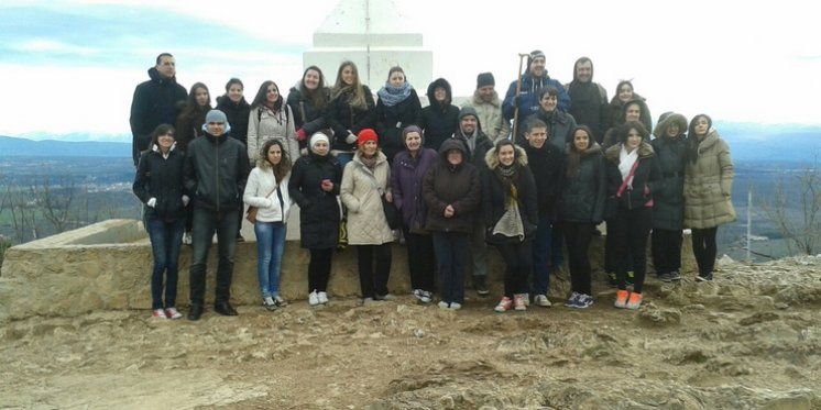 I membri dell’Ordine Francescano Secolare e della Gioventù Francescana di Mostar si sono recati in pellegrinaggio sul Križevac