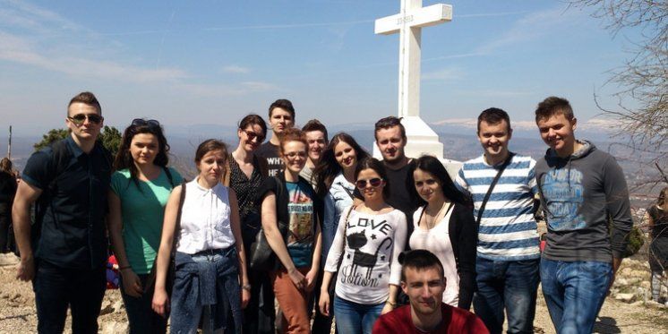 I membri dell’associazione cattolica “Emmaus” a Medjugorje