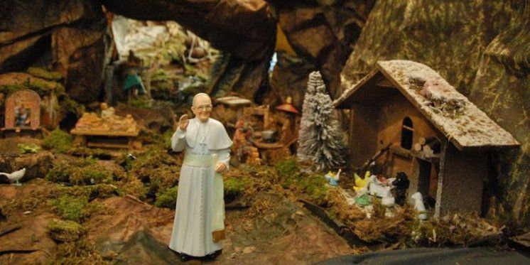 I kip pape Franje našao mjesto u jaslicama
