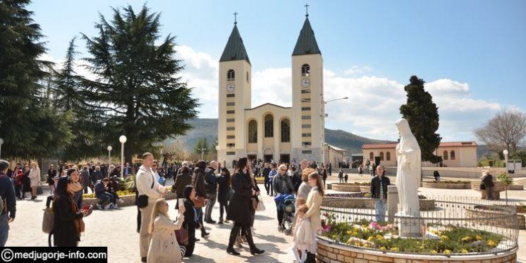 Solenne celebrazione della Pasqua a Medjugorje