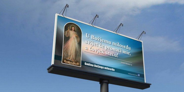 Uspješna oglašivačka kampanja &quot;Božje milosrđe&quot;