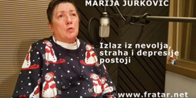 Marija Jurković: Izlaz iz depresija i straha postoji