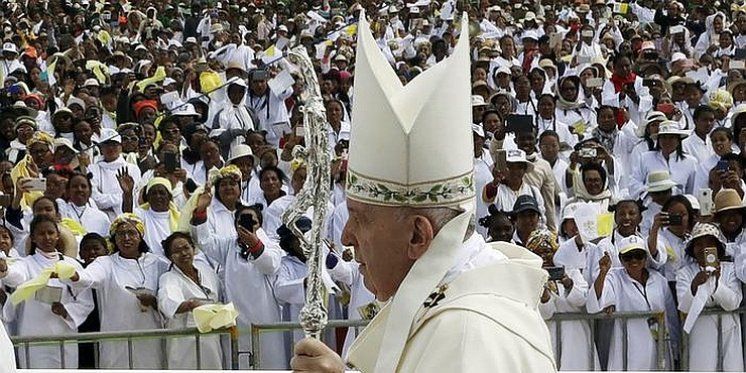 Milijun ljudi na misi s papom Franjom na Madagaskaru