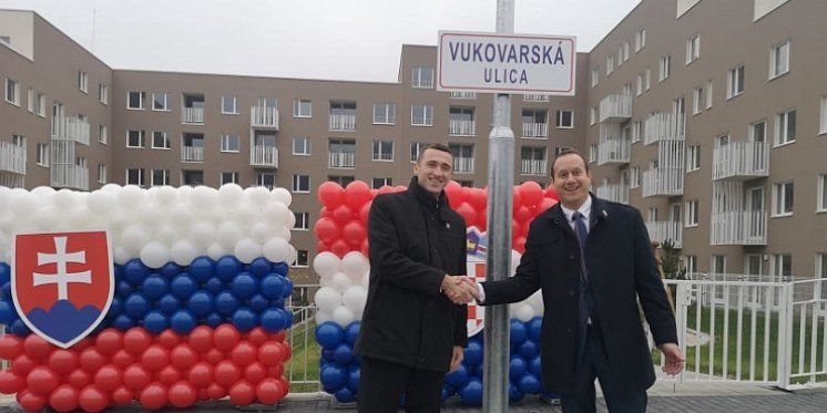 Općina u Bratislavi dobila Vukovarsku ulicu