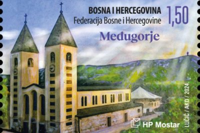 Redovite poštanske marke HP Mostar „Međugorje 2024.“
