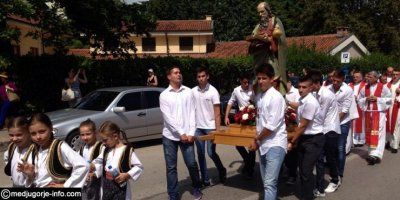 Celebrazione della Festa di San Giacomo, Patrono della Parrocchia di Medjugorje