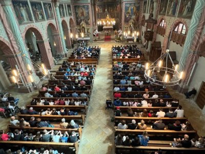 PROSLAVILI VJERU I PRIJATELJSTVO U Hrvatskoj katoličkoj misiji Augsburg više od 400 mladih Hrvata sudjelovalo na ministrantskom susretu