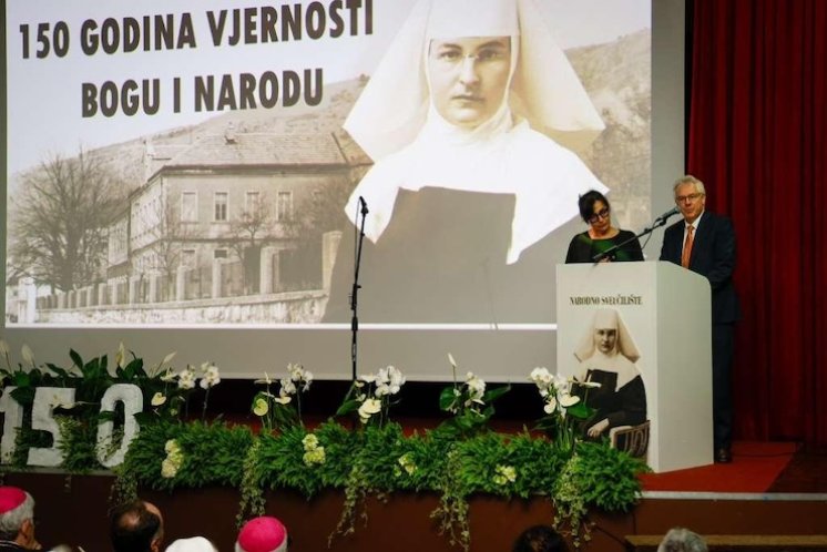 Livno: Otkriven spomenik časnoj sestri koja je spasila više od 300 Židova tijekom Drugog svjetskog rata