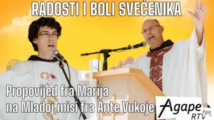 Fra Mario Knezović: Svećeniče OSLONI se na Isusa. VAR soba (institucija) i svijet često nemaju empatije i ljubavi