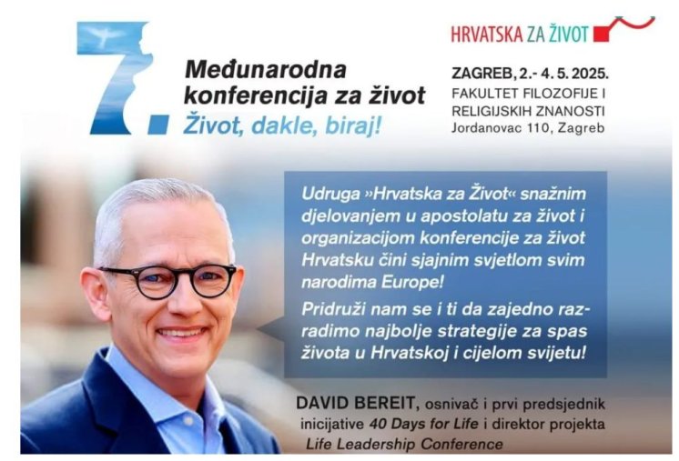 7. međunarodna konferencija za život “Život, dakle, biraj!” u Zagrebu